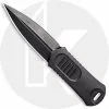 WE Knife Company 2017E OSS Dagger - Justin Lundquist EDC - Black Stonewash 20CV - Double Edge Fixed Blade Dagger - Black Stonewash Stainless Steel And Black G10 - Kydex Sheath