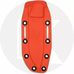 Benchmade Knives Benchmade Saddle Mountain Skinner 15002-1 - CPM S90V Drop Point Fixed Blade - Richlite / Orange G10 Handle - Hunting Knife - USA Made -Benchmade Knives Shop BM 150021 SHEESH