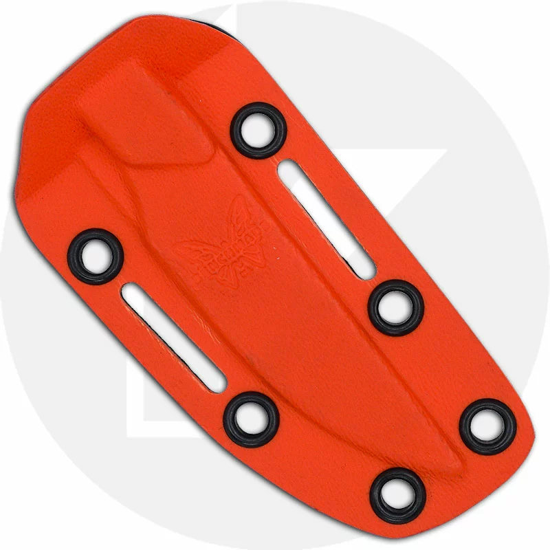 Benchmade Knives Benchmade Flyway 15700 - CPM 154 Drop Point Fixed Blade - Orange G10 - USA Made 2 Benchmade Knives Benchmade Flyway 15700 - CPM 154 Drop Point Fixed Blade - Orange G10 - USA Made - Image 2