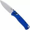 Benchmade Knives Benchmade Bugout 535 EDC Knife Drop Point Blue Grivory AXIS Lock Folder USA Made