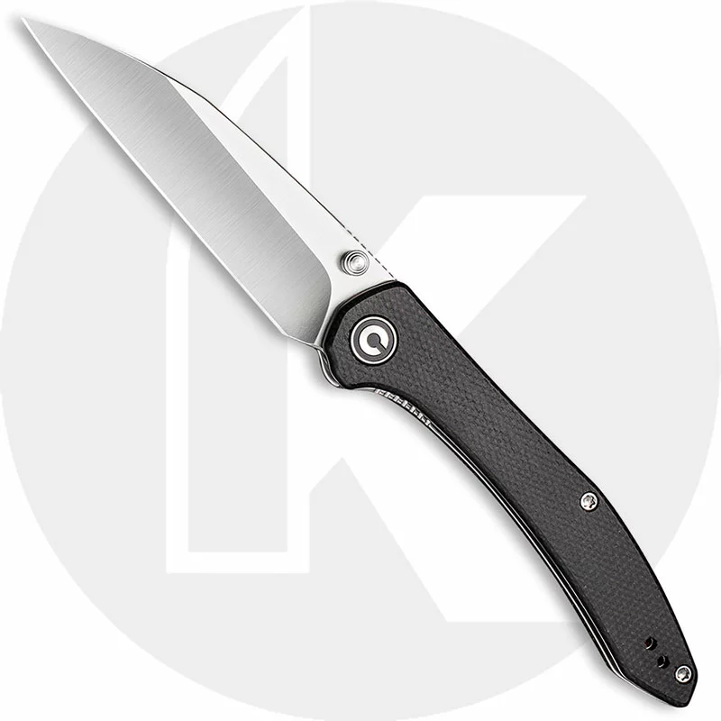 CIVIVI Knives CIVIVI Hadros Knife C20004-1 - Value Price EDC - Satin Wharncliffe - Black Micarta - Liner Lock Folder 1 CIVIVI Knives CIVIVI Hadros Knife C20004-1 - Value Price EDC - Satin Wharncliffe - Black Micarta - Liner Lock Folder