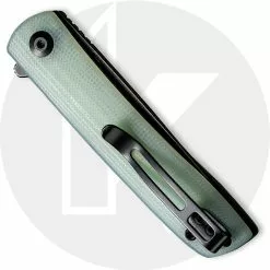 CIVIVI Knives CIVIVI Bo C20009B-4 - Black Stonewash Nitro-V - Natural G10 - Liner Lock Flipper Folder 5 CIVIVI Knives CIVIVI Bo C20009B-4 - Black Stonewash Nitro-V - Natural G10 - Liner Lock Flipper Folder -Benchmade Knives Shop C20009B 4 Bo CLOSED BACK