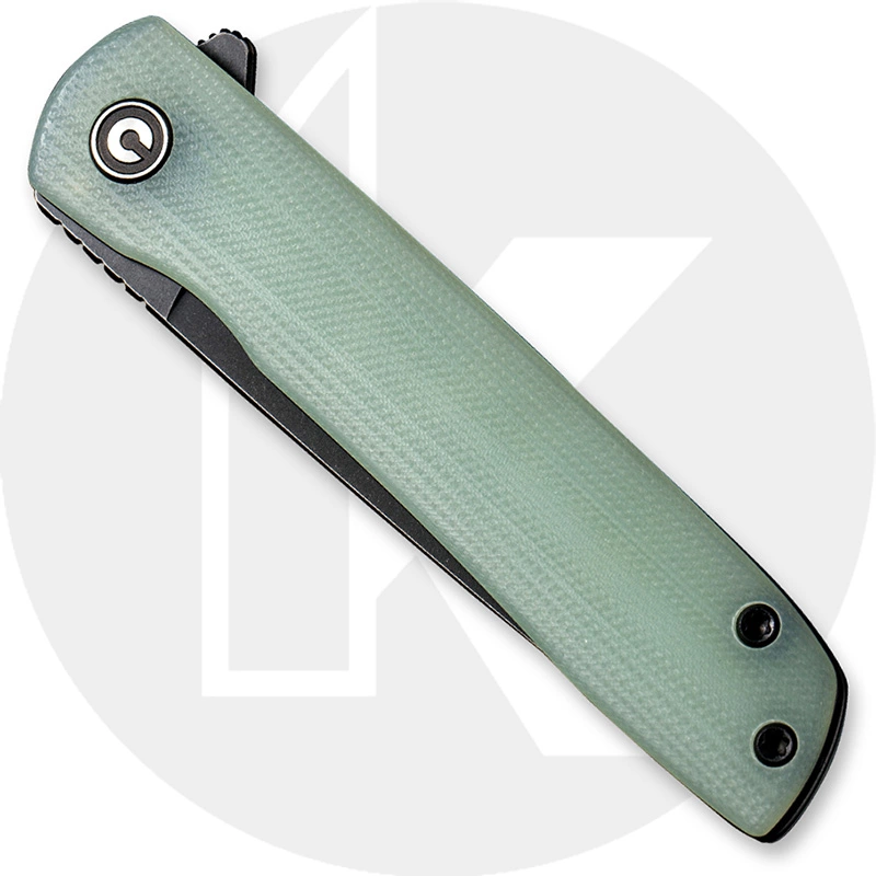 CIVIVI Knives CIVIVI Bo C20009B-4 - Black Stonewash Nitro-V - Natural G10 - Liner Lock Flipper Folder 2 CIVIVI Knives CIVIVI Bo C20009B-4 - Black Stonewash Nitro-V - Natural G10 - Liner Lock Flipper Folder - Image 2