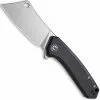 CIVIVI Knives CIVIVI Mini Mastodon Knife C2011C - Stonewash Cleaver Style Blade - Black G10 - Liner Lock Flipper Folder