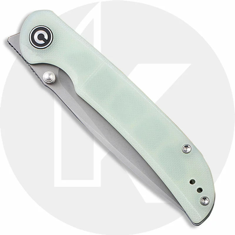 CIVIVI Knives CIVIVI Imperium Knife C2107A - Value Price EDC - Stonewash Nitro-V Drop Point - Natural G10 - Liner Lock - Front Flipper Folder 2 CIVIVI Knives CIVIVI Imperium Knife C2107A - Value Price EDC - Stonewash Nitro-V Drop Point - Natural G10 - Liner Lock - Front Flipper Folder - Image 2