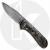 CIVIVI Knives CIVIVI Elementum C907C-DS3 - Black Damascus Drop Point - Shredded CF / Copper Shred - Liner Lock Flipper Folder