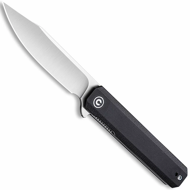 CIVIVI Knives CIVIVI Chronic Knife C917C - Satin Clip Point - Black G10 - Liner Lock Flipper Folder 1 CIVIVI Knives CIVIVI Chronic Knife C917C - Satin Clip Point - Black G10 - Liner Lock Flipper Folder