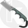 CRKT Knives CRKT Minimalist Cleaver - 2383 - Alan Folts - Neck Knife - Bead Blast Fixed Blade - Finger Grooved Handle