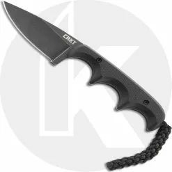 CRKT Knives CRKT Minimalist Knife, Black Drop Point, CR-2384K