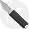 CRKT Knives CRKT Scribe Knife - 2425 - TJ Schwarz - Stonewash Drop Point Fixed Blade - Black GRN Handle