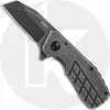CRKT Knives CRKT Razelcliffe Compact 4021 - Jon Graham EDC - Black Stonewash Modified Wharncliffe - Black Stonewash SS - Frame Lock Flipper Folder