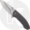 CRKT Knives CRKT Avant 4620 Knife Eric Ochs EDC Satin Drop Point Flipper Folder Carbon Fiber With IKBS Pivot