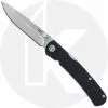 CRKT Knives CRKT Kith 6433 - Ken Steigerwalt Value Price EDC - Satin Drop Point - Black GRN - Front Lock Folder