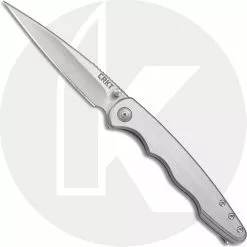 CRKT Knives CRKT Flat Out 7016 Knife Matt Lerch EDC Wharncliffe Stainless Steel Frame Lock With Assist