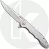 CRKT Knives CRKT Up And At 'Em 7076 Knife Matt Lerch EDC Drop Point Flipper Folder Stainless Steel Frame Lock