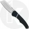 CRKT Knives CRKT Ripsnort II 7271 - Philip Booth EDC - Satin Cleaver Blade - Black GRN With Stainless Steel Inlay