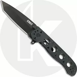 CRKT Knives CRKT M16-02KS Knife Kit Carson Black Tanto Flipper Folder Stainless Steel Frame Lock