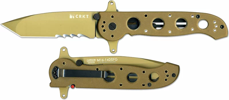 CRKT Knives CRKT M16 Special Forces Desert G10, CR-M1614DSFG 2 CRKT Knives CRKT M16 Special Forces Desert G10, CR-M1614DSFG - Image 2
