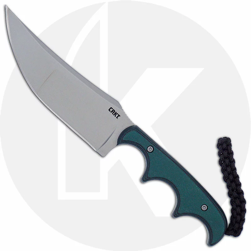 CRKT Knives CRKT Minimalist Katana - 2394 - Alan Folts - Neck Knife - Trailing Point Fixed Blade - Finger Grooved Resin Infused Fiber 1 CRKT Knives CRKT Minimalist Katana - 2394 - Alan Folts - Neck Knife - Trailing Point Fixed Blade - Finger Grooved Resin Infused Fiber