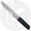 CRKT Knives CRKT Bamboozled Assisted 5720 - Satin Drop Point - Black G10 With SS Bolster - Liner Lock Flipper Folder