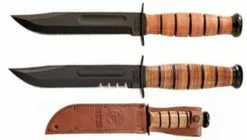 Ka-Bar Knives KA-1251, KA-BAR Short KA-BAR USA, Plain Edge