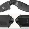 KA-BAR Knives: KABAR TDI Law Enforcement Knife, Serrated, KA-1481