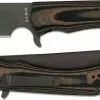Ka-Bar Knives KABAR Mark 98-R Folder 3067 - Value Priced EDC - Black Cleaver Blade - Multicolor G10 - Flipper Folder