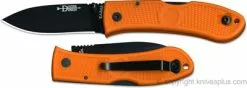 KA-BAR Knives: KABAR Dozier Folding Hunter, Orange Handle, KA-4062BO