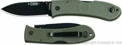 KA-BAR Knives: KABAR Dozier Folding Hunter, Foliage Green, KA-4062FG