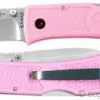 KA-BAR Knives: KABAR Dozier Folding Hunter, Pink Handle, KA-4062PK