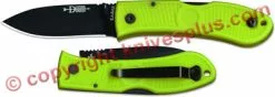 Ka-Bar Knives KABAR Dozier Folding Hunter, Zombie Green, KA-4062ZG