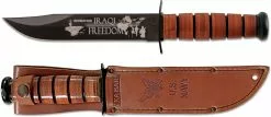 Ka-Bar Knives KABAR 9131 US Navy Iraqi Freedom Commemorative Knife