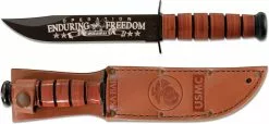 Ka-Bar Knives KABAR 9169 USMC OEF Afghanistan Commemorative Knife