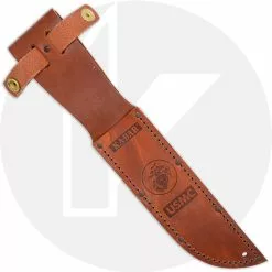 Ka-Bar Knives KA-BAR 9226 125th Anniversary Commemorative Knife With USMC Tang Stamp USA Made -Benchmade Knives Shop KA 9226 SHEATH