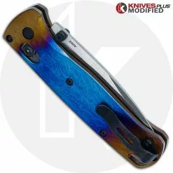 Benchmade Knives MODIFIED Benchmade Bugout 535 Knife + KP Titanium Super Nova Scales + KP Black Thumbstud & Standoffs 8 Benchmade Knives MODIFIED Benchmade Bugout 535 Knife + KP Titanium Super Nova Scales + KP Black Thumbstud & Standoffs -Benchmade Knives Shop KP 535 9 CLOSED BACK2