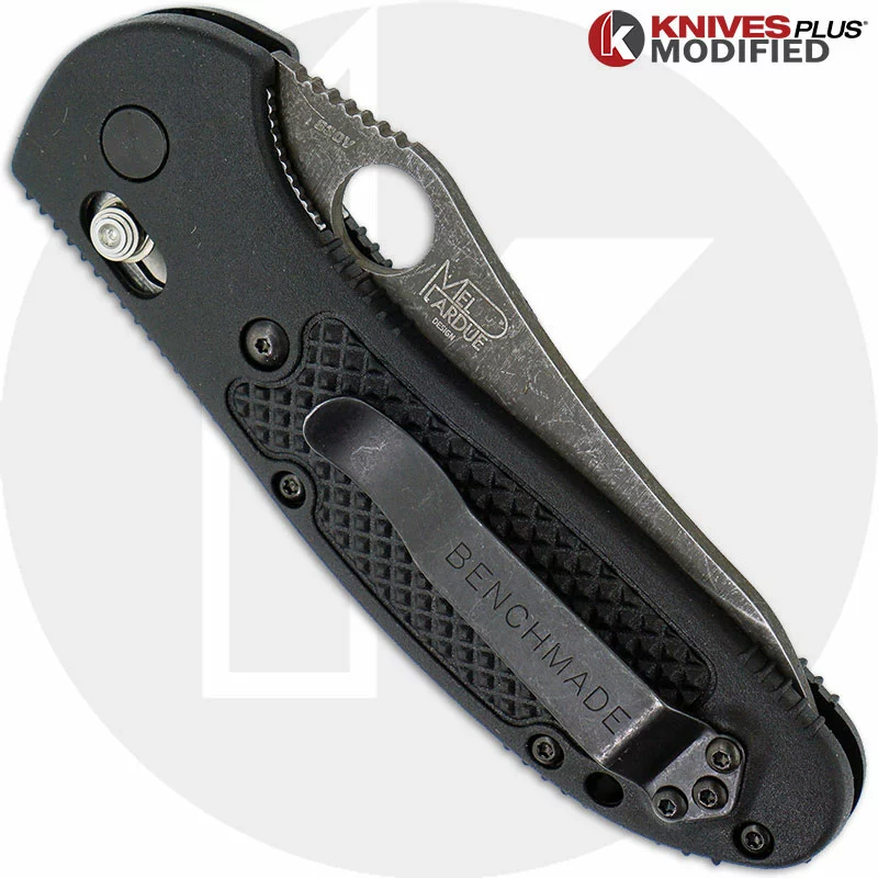 Benchmade Knives MODIFIED Benchmade Griptilian Knife 550HG - S30V - Acid Stonewash - Sheepsfoot 4 Benchmade Knives MODIFIED Benchmade Griptilian Knife 550HG - S30V - Acid Stonewash - Sheepsfoot - Image 4