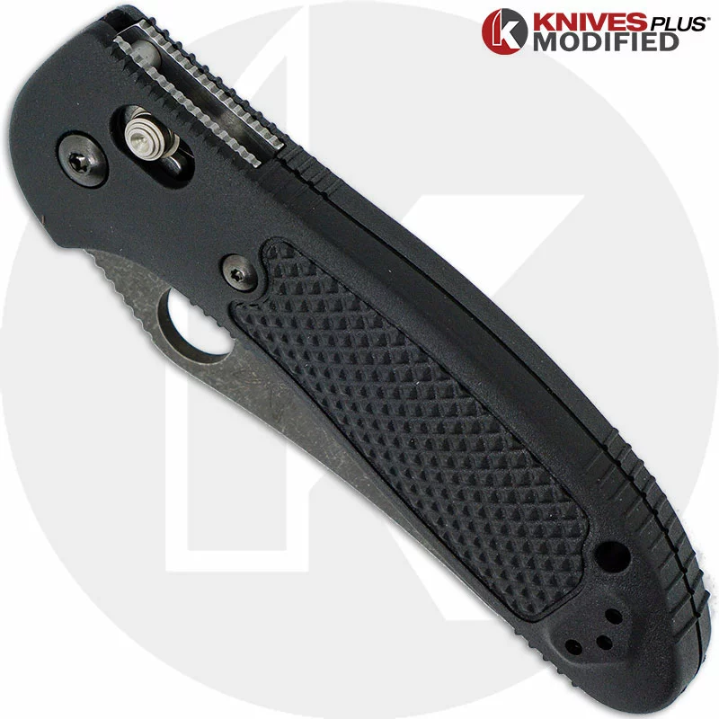 Benchmade Knives MODIFIED Benchmade Griptilian Knife 550HG - S30V - Acid Stonewash - Sheepsfoot 3 Benchmade Knives MODIFIED Benchmade Griptilian Knife 550HG - S30V - Acid Stonewash - Sheepsfoot - Image 3