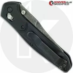 Benchmade Knives MODIFIED Benchmade 940-2 Osborne Knife - Acid Stonewash - G10 Handle 7 Benchmade Knives MODIFIED Benchmade 940-2 Osborne Knife - Acid Stonewash - G10 Handle -Benchmade Knives Shop KP 94021 NEW 2 CLOSED BACK LOGO