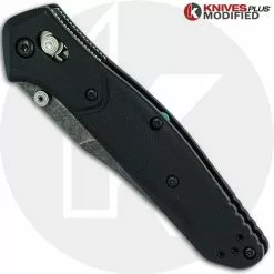 Benchmade Knives MODIFIED Benchmade 940-2 Osborne Knife - Acid Stonewash - G10 Handle 6 Benchmade Knives MODIFIED Benchmade 940-2 Osborne Knife - Acid Stonewash - G10 Handle -Benchmade Knives Shop KP 94021 NEW 2 CLOSED FRONT LOGO