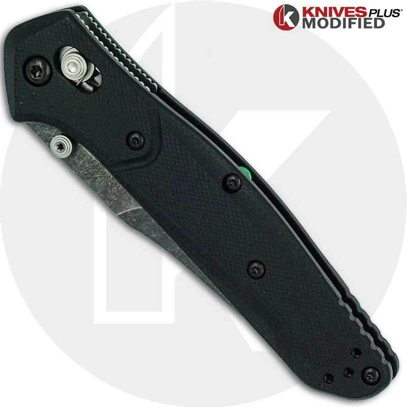 Benchmade Knives MODIFIED Benchmade 940-2 Osborne Knife - Acid Stonewash - G10 Handle 3 Benchmade Knives MODIFIED Benchmade 940-2 Osborne Knife - Acid Stonewash - G10 Handle - Image 3