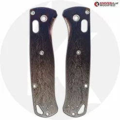 Benchmade Knives MODIFIED Benchmade Bugout 535BK Knife + KP Titanium Quasar Scales -Benchmade Knives Shop KP BUGOUT QUASAR FRONT 2