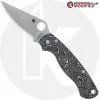 Spyderco Knives MODIFIED Spyderco Para Military 2 Knife + KP Aluminum Fiber Scales