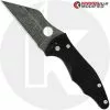 Spyderco Knives MODIFIED Spyderco Yojimbo 2 Knife - ACID WASH - C85GP2