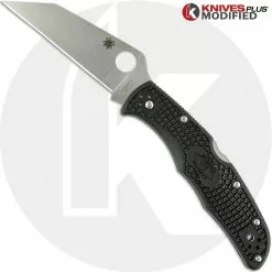 Spyderco Knives MODIFIED Spyderco Endura 4 Wharncliffe - Regrind - Satin Blade