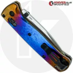 Benchmade Knives MODIFIED Benchmade Bugout 535 Knife + KP Titanium Super Nova Scales + KP Black Thumbstud & Standoffs 11 Benchmade Knives MODIFIED Benchmade Bugout 535 Knife + KP Titanium Super Nova Scales + KP Black Thumbstud & Standoffs -Benchmade Knives Shop KP SUPERNOVA BUGOUT CLOSED BACK