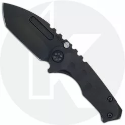 Medford Knife And Tool Medford Micro Praetorian T - PVD S35VN Tanto - PVD Titanium - Frame Lock Folder - USA Made