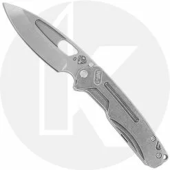 Medford Knife And Tool Medford Infraction - Tumbled S35VN - Tumbled Ti - Frame Lock Folder - USA Made