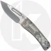 Medford Knife And Tool Medford Slim Midi - Tumbled S35VN Drop Point - Tumbled Filigree Ti - Frame Lock Folder - USA Made