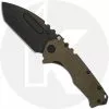 Medford Knife And Tool Medford Praetorian Scout M / P - PVD D2 Tanto - OD Green G10 - Liner Lock Folder - PVD Breaker - USA Made