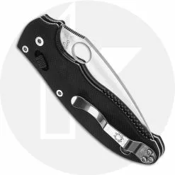 Spyderco Knives Spyderco Manix2 Knife, SP-C101GP2 -Benchmade Knives Shop SP C101GP2 CLOSED BACK